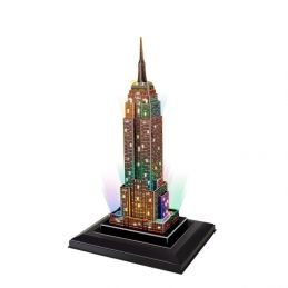 CubicFun L503H Empire State Building with LED Light 3D Puzzle