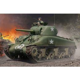 I Love Kit 1/16 Scale US M4A1 Sherman WWII Medium Tank (cast hull) Late Model Kit