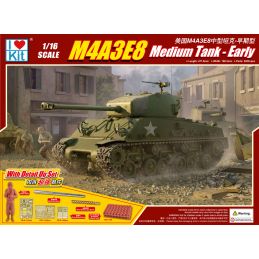 I Love Kit 1/16 Scale US M4A3E8 Sherman Easy Eight Model Kit