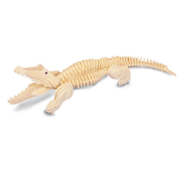 Quay Crocodile Wooden Model Kit