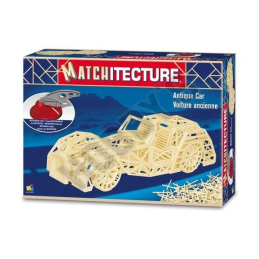 Matchitecture Matchstick Antique Car