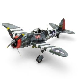 Metal Earth P-47 Thunderbolt 3D Metal Model Kit