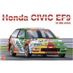 Nunu 1/24 Honda Civic EF9 92 AIDA JACCS Car Model Kit