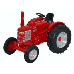Oxford Diecast 1/76 Scale Field Marshall Tractor Red Die Cast Model
