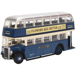 Oxford Diecast 1/76 Scale Leyland Titan PD2/12 Stratford Blue Die Cast Model