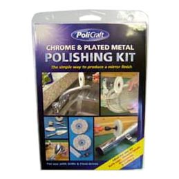 Chrome and Plated Metal Polishing Kit