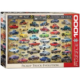 Eurographics PickUp Truck Evolution 1000 Piece Jigsaw