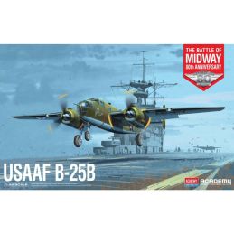 Academy 1/48 Scale USAAF B-25B “Doolittle Raid” Model Kit