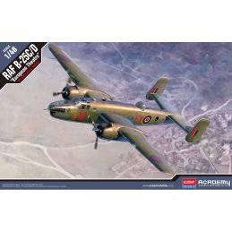 Academy 1/48 Scale RAF B-25C/D "European Theatre" Model Kit