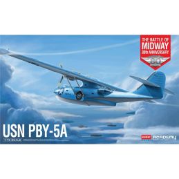 Academy 1/72 Scale USN PBY-5A “Battle of Midway” Plastic Model Kit