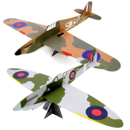 Hurricane and Spitfire Balsa Aircraft Model Kit Deal