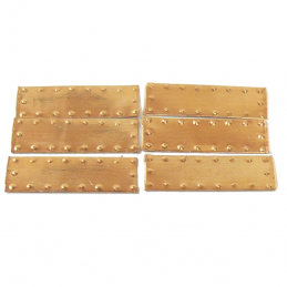 Copper Hull Plates for Model Ships Pack of 100