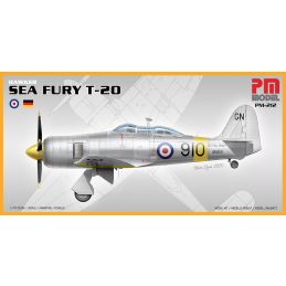 PM Models 1/72 Scale Hawker Sea Fury T-20 Model Kit