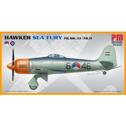 PM Models 1/72 Scale Hawker Sea Fury Model Kit