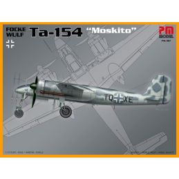 PM Models 1/72 Scale Focke Wulf Ta-154 Moskito Model Kit