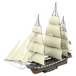 Metal Earth USS Constitution 3D Metal Model Kit