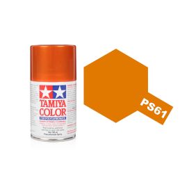 Tamiya Polycarbonate Spray Paint (100ml) - Metallic Orange