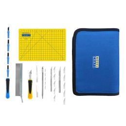 Modelcraft Precision Knife & Chisel Set - 27 Piece