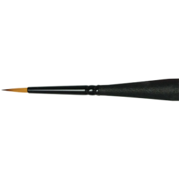 Royal & Langnickel Mini Majestic Size 12/0 Round Wood Handle Paint Brush 