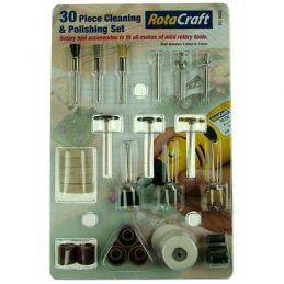 Rotacraft 30 Piece Cleaning and Polishing Set