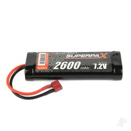 NiMH 7.2V 2600mAh SC Stick, Deans (HCT) Battery