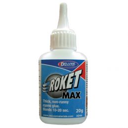 Deluxe Materials Roket Max Cyanoacrylate Super Glue