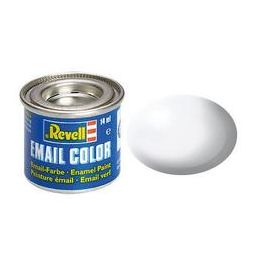 Revell Solid Silk Matt Enamel Paints - Silk Matt White