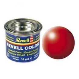 Revell Solid Silk Matt Enamel Paint - Luminous Red