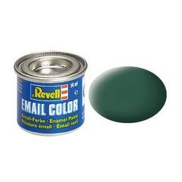 Revell Enamel Solid Matt Paint - Dark Green