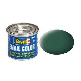 Revell Enamel Solid Matt Paint - Dark Green