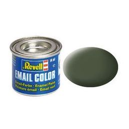 Revell Enamel Solid Matt Paint - Bronze Green