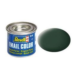 Revell Enamel Solid Matt Paint - Dark Green RAF
