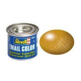 Revell Enamel Metallic Paint - Brass