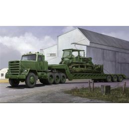 Trumpeter 1/35 M920 Tractor Towing M870A1 Semi-trailer Plastic Model Kit