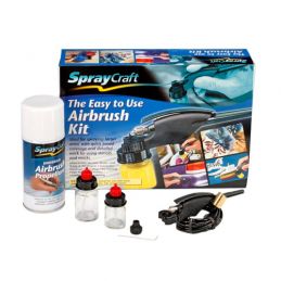 Spraycraft Easy To Use Airbrush Kit for Models, Crafts, Hobbies and DIY