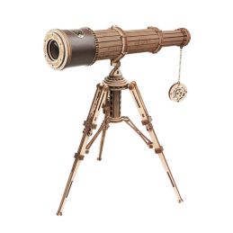 ROKR Monocular Telescope Wooden Model Kit
