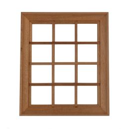 12th Scale Small Wooden Window