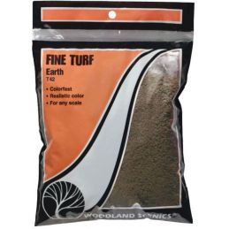 Woodland Scenics Soil & Earth Fine Turf - Earth Fine Turf (Brown)