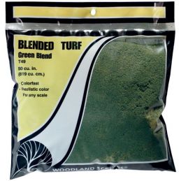 Woodland Scenics Fine Grass Turf - Green Blend Fine Turf