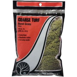 Woodland Scenics Course Grass Turf - Burnt Grass Coarse Turf