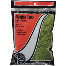 Woodland Scenics Light Green Course Grass Turf