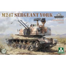 Takom 1/35 Scale US M247 Sergeant York SPAAG Model Kit