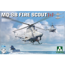 Takom 1/35 Scale MQ-8B Fire Scout 1+1 Model Kit