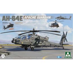 Takom 1/35 Scale US AH-64D Apache Guardian Attack Helicopter Model Kit
