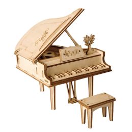 Rolife Grand Piano Wooden Model Kit