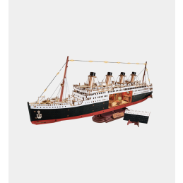 Rolife 1912 Eternal Atlantic Voyager Wooden Model Kit