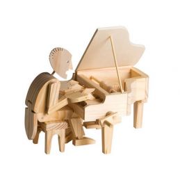 Timberkits Pianist Automaton Model Kit