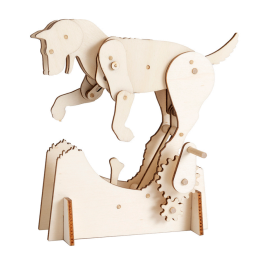 Timberkits Diggy Dog Automaton Model Kit