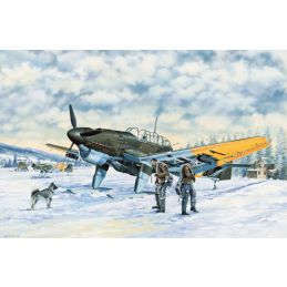 Trumpeter 1/32 Scale Ju 87B-2/U4 Stuka with Skis Model Kit