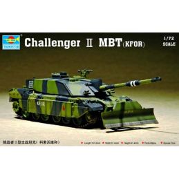 Trumpeter 1/72 Scale Challenger II MBT (KFOR) Model Kit
